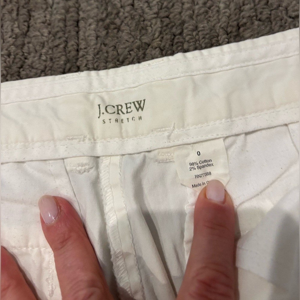 Jcrew White Bermuda Shorts - Picture 6 of 13